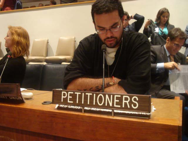 Michael Bevacqua at United Nations 2007