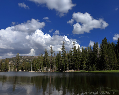 4cornersphoto alpinecounty california clouds color evergreen forest landscape mosquitolake mountains nature northamerica outdoor reflection rural scenery sierranevada sky stanislausnationalforest summer thunderstorm tree unitedstates vegetation water weather us