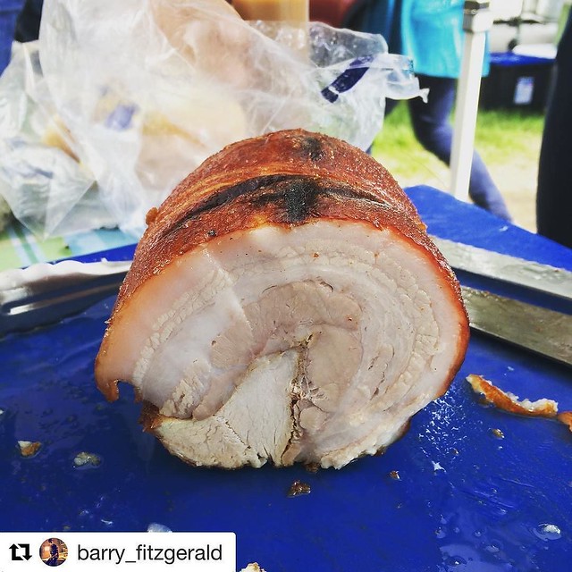 This is happening right now @sjfmnl #Repost @barry_fitzgerald (@get_repost) ・・・ Throwing down the Porchetta sandwiches at the @sjfmnl with @shussey1 @chinchedbistro come and get it boys and girls! #throwsaltonit #pork #foodporn #porkporn #pigs