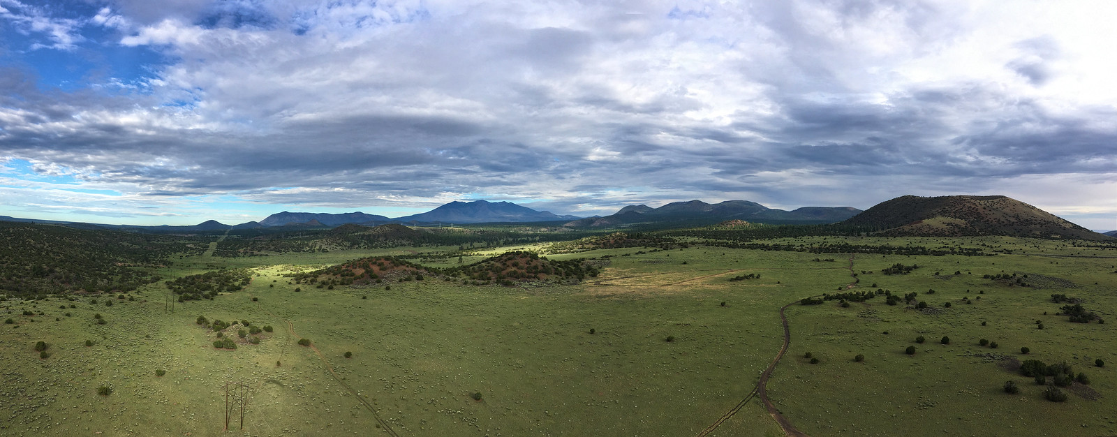 Panorama of area near Cochrane Hill