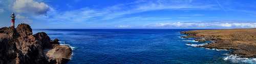 faro de teno tenerife spain landscape panorama atlantic ocean coast sky lighthouse water sea