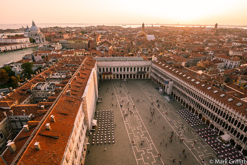 Sunset over the Square