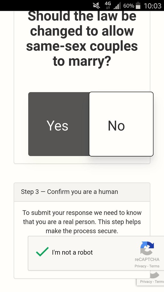 Post Your YES! I just voted Yes online in the survey on eq… - Flickr