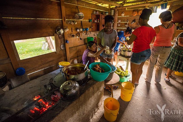 Making dukunu and caldo is a family affair for the Maya. Harvest green corn in the early morning, husk and grind the corn late morning, prep and steam for late lunch.  #Mayan #food #dukunu #Belize #ThisIsYourBelize