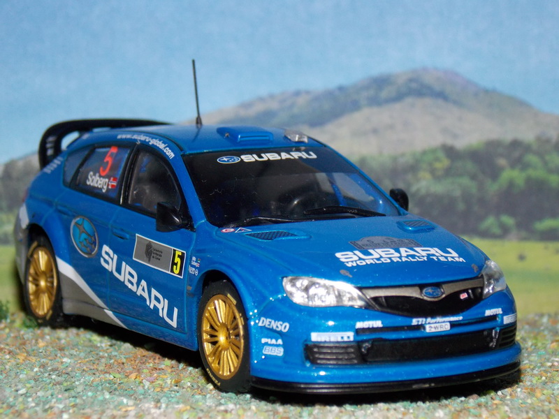 Subaru Impreza WRC – Córcega 2008