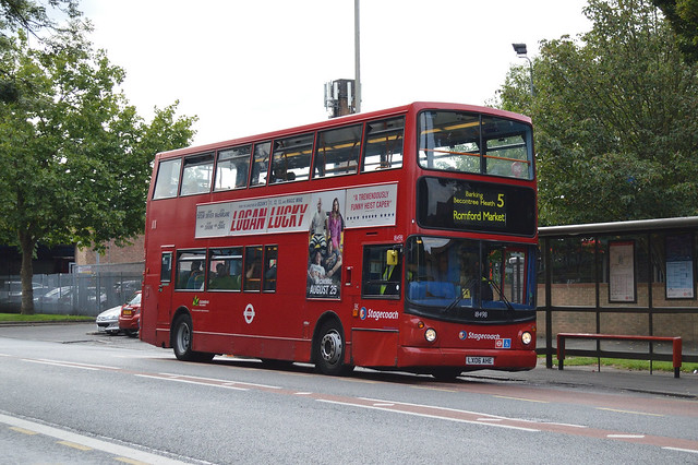 Stagecoach London 18498 (LX06AHE) on Route 5