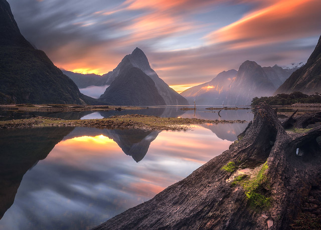 Long Exposure Milford Sound