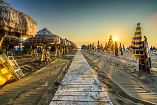 Pescara Beach Sunrise