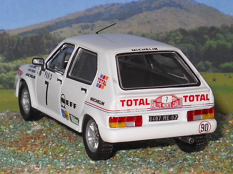 Citroën Visa 1000 Pistes – Montecarlo 1985