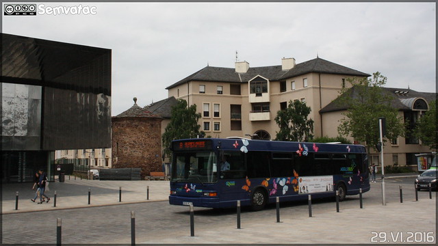 Heuliez Bus GX 317 - SATAR (Société Anonyme des Transports Automobiles Ruthénois)(Ruban Bleu) / Agglobus n°149