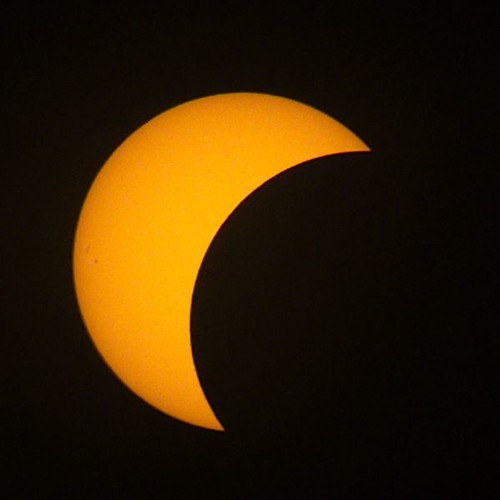 P8212779 217pm | 2017 Eclipse, New Jersey The sunspot cluste… | Flickr