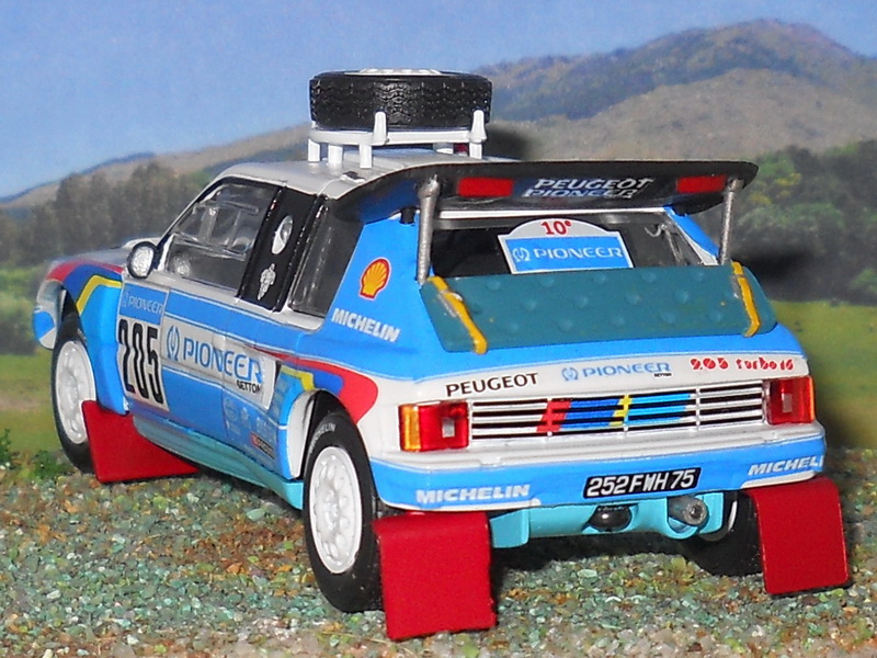 Peugeot 205 Turbo 16 - Dakar 1988
