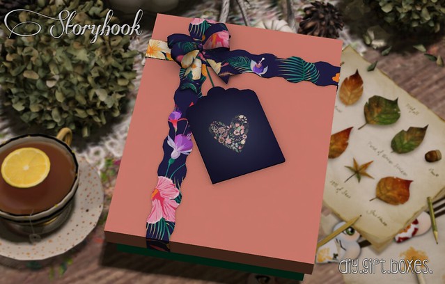 :Storybook: diy gift box [floral]