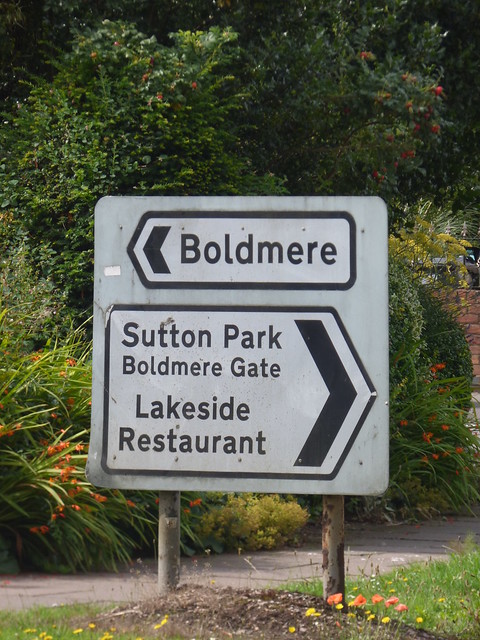 Sutton Park - Monmouth Drive, Sutton Coldfield - sign - Boldmere and Sutton Park Boldmere Gate