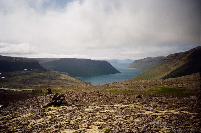 The mountain pass between Veiðileysufjörður and Hornvik