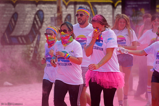 The color run - The pink lane