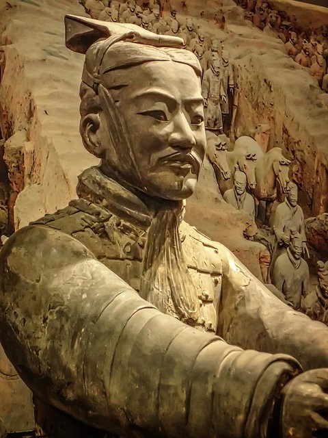Armored Charioteer from the tomb of Emperor Qin ShiHuang China 210-209 BCE (3)