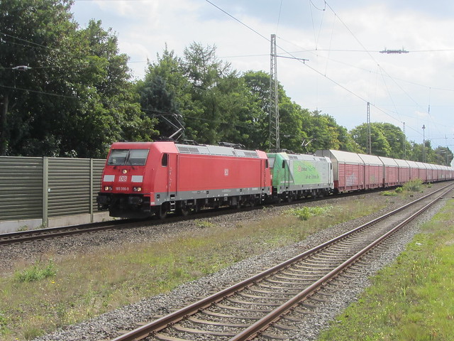 DB Cargo, 185 396-9 + 185 389-4