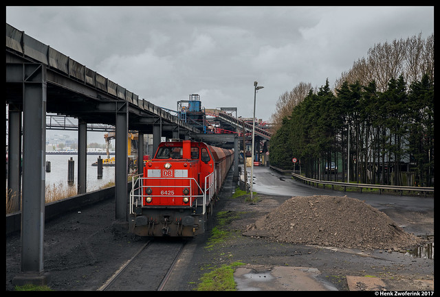 DB Cargo 6425, Amsterdam Westhaven 01-04-2017