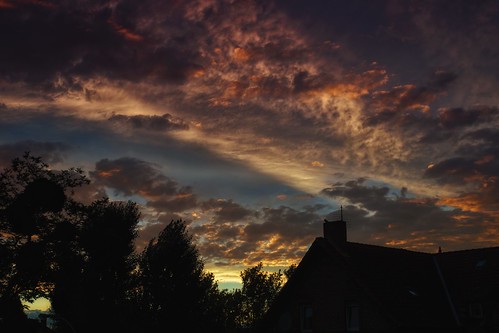 sonnenuntergang sunset fra clouds himmel