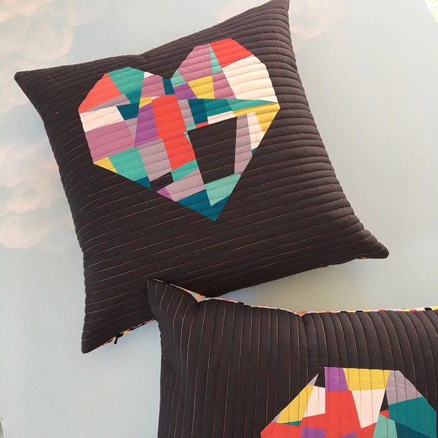 Sew Katie did | Seattle Modern Quilting Studio | Crazy Piecing with the Split Personality Quilt Block