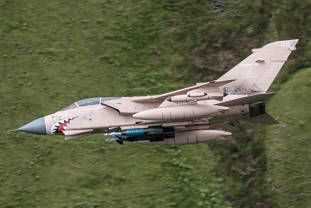 ZG750  '128'  Tornado GR4  RAF  '25 Year Anniversary Operation Granby'