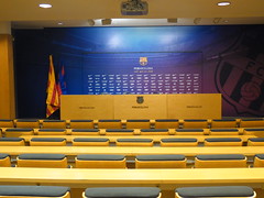 Press conferences room - Camp Nou