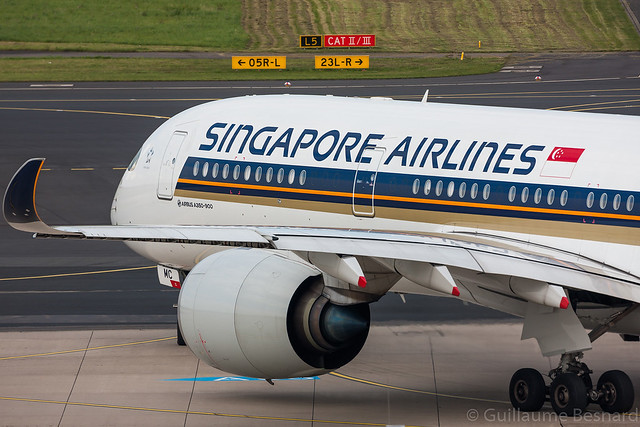 Airbus A350-900 Singapore Airlines 9V-SMC MSN 031