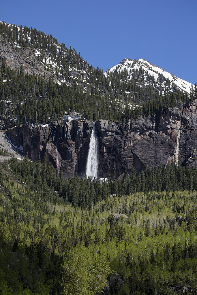 Bridal Veil Falls Telluride Colorado The Two Pronged Br Flickr