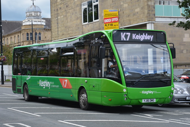 0240 YJ16 DWG Transdev Dalesway The Keighley Bus Company