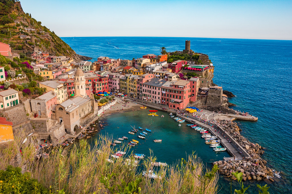 Beautiful Vernazza and the Sea, Cinque Terre, Italy | Flickr