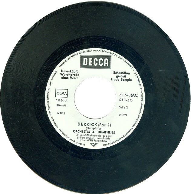 Derrick - Soundtrack - Orch Les Humphries - D - 1974-