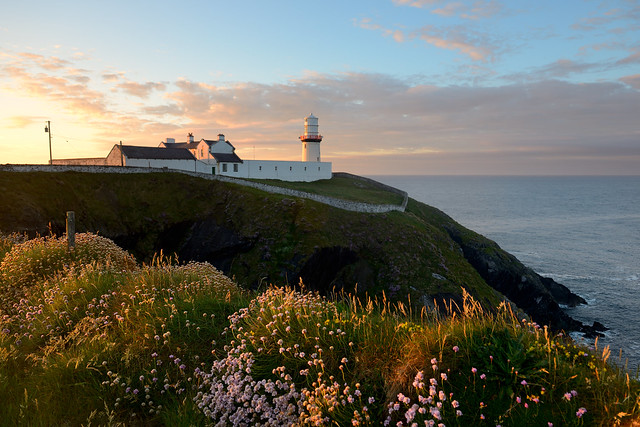 Galley Head Lighthouse sunrise, County Cork, Ireland