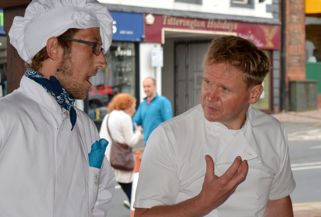 'Gordon Ramsay' in Penrith for the food festival