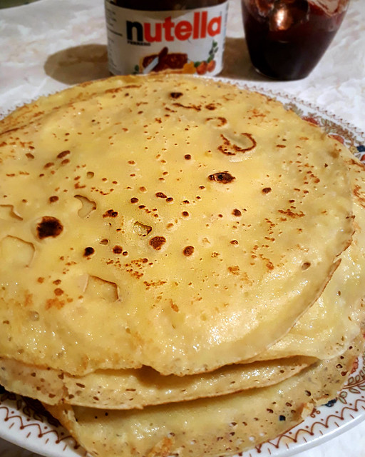 homemade pancakes palatschinke