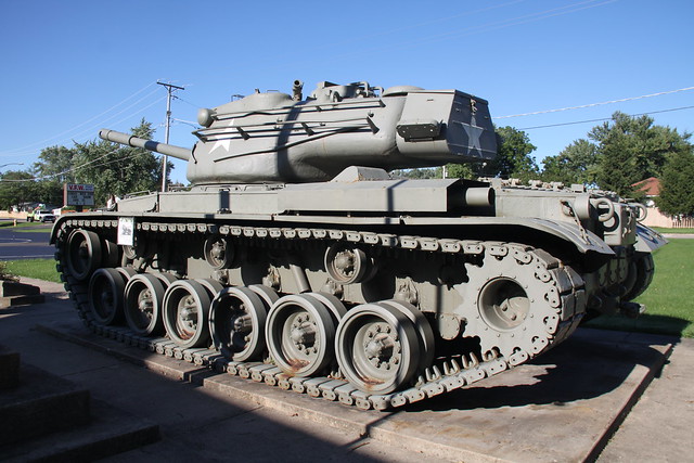 Veterans Memorial M-47 Patton Tank
