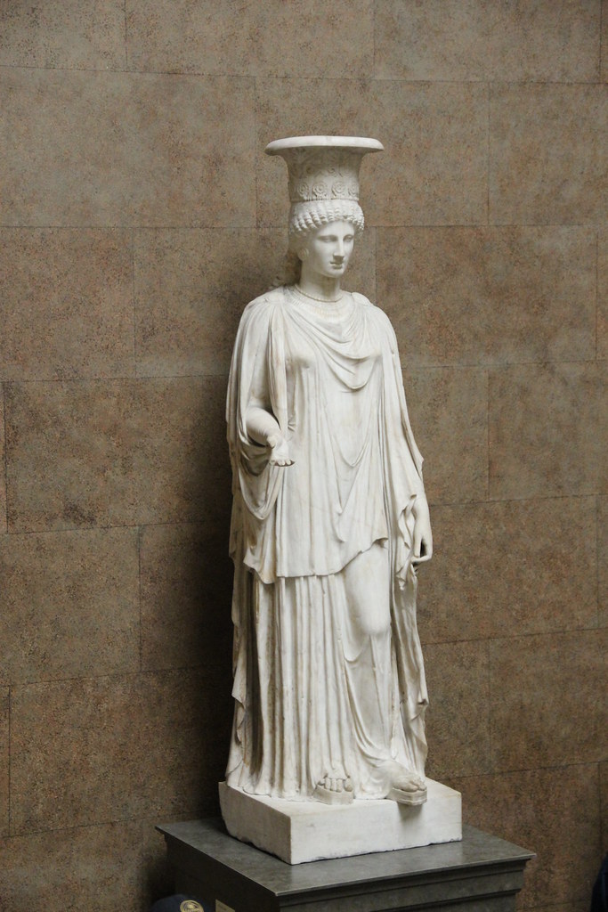 Townley Pentelic Marble Caryatid, Found at Via Appia, c. 1… | Flickr