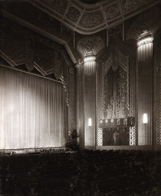 Inside the auditorium at the Paramount Theatre, Newcastle