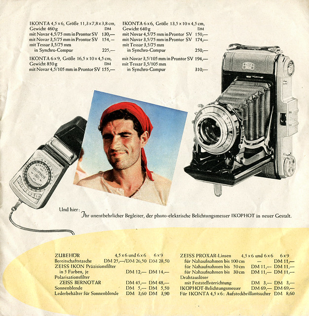 Werbeheft für Kameras von Zeiss-Ikon, Bild 3