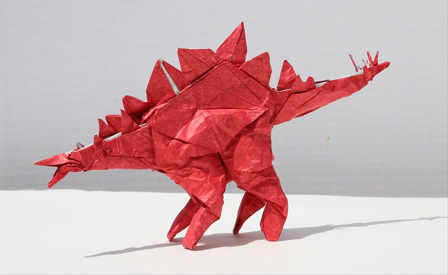 Origami Stegosaurus