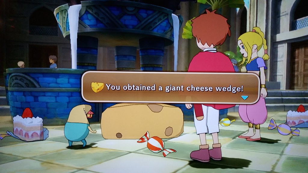 You Obtained A Giant Cheese Wedge!
