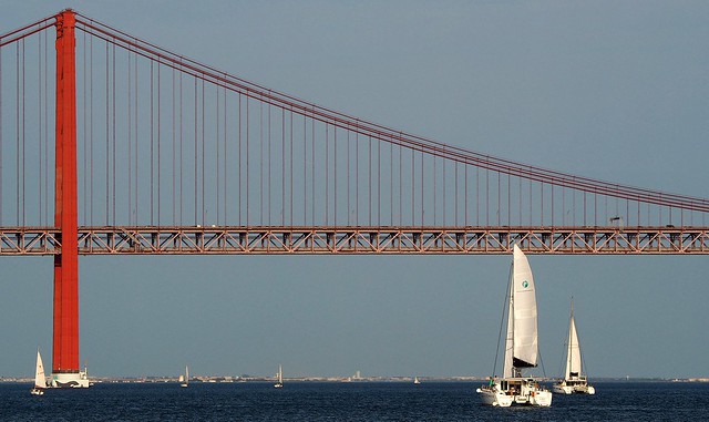 Lisboa - Rio Tejo - Ponte 25 de Abril