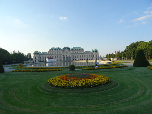 Wien, 3. Bezirk (the art of very historic buildings in the suburbs not far away from downtown Vienna), Schloss - Zamek - Belvedere), Palacio de Belvedere, Belvedere Palace, Palazzo di Belvedere, le Palais de Belvedere (barock), Prinz-Eugen-Straße | by Don Quijote de Viena
