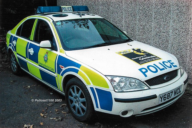 Norfolk Police Ford Mondeo Y687 MCL