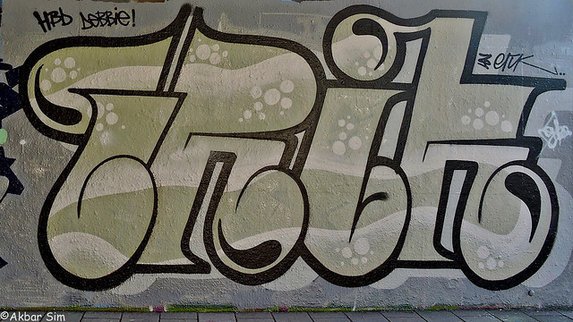 Den Haag Graffiti ERIK