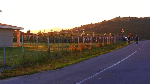 sunsetlight bike road lamps