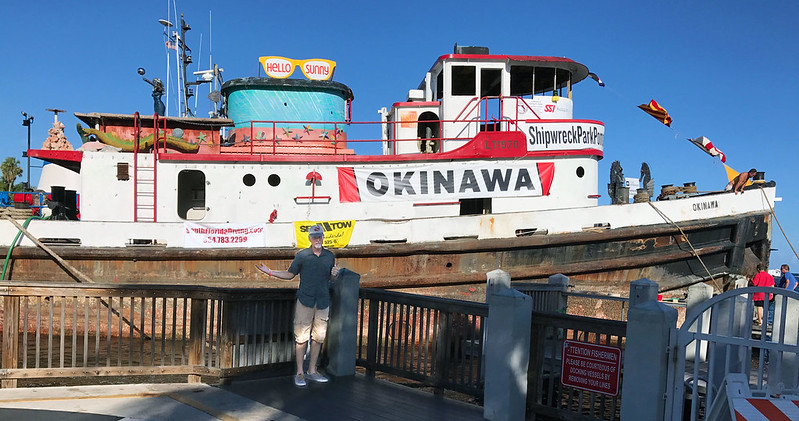 Sinking of the Okinawa in Pompano Beach and Neal Watson's birthday!