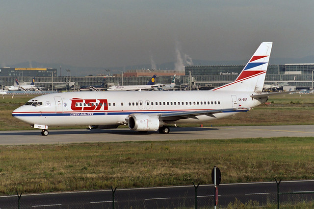 CSA - Czech Airlines Boeing 737-45S OK-EGP