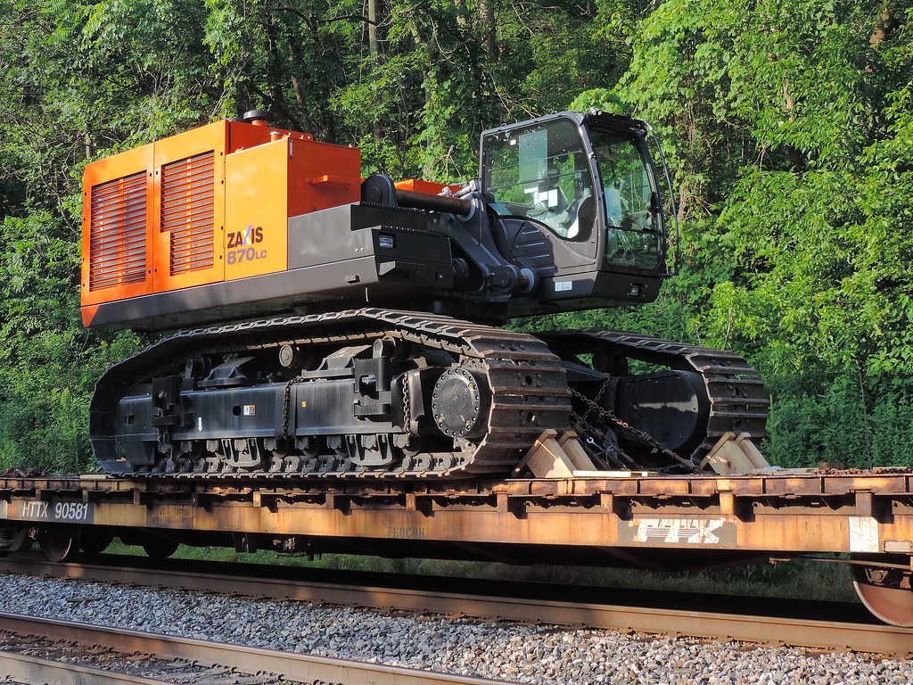 HTTX 90581 (4) | Owner: TTX Company Type: Flat Car AAR Class… | Flickr