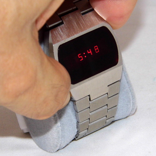 Vintage Men's Electronic Digital Watch, Most Likely A Gill… | Flickr